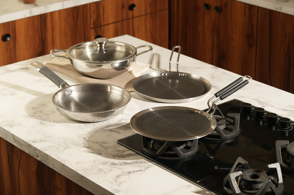 Complete 4-Piece Cookware Combo Set