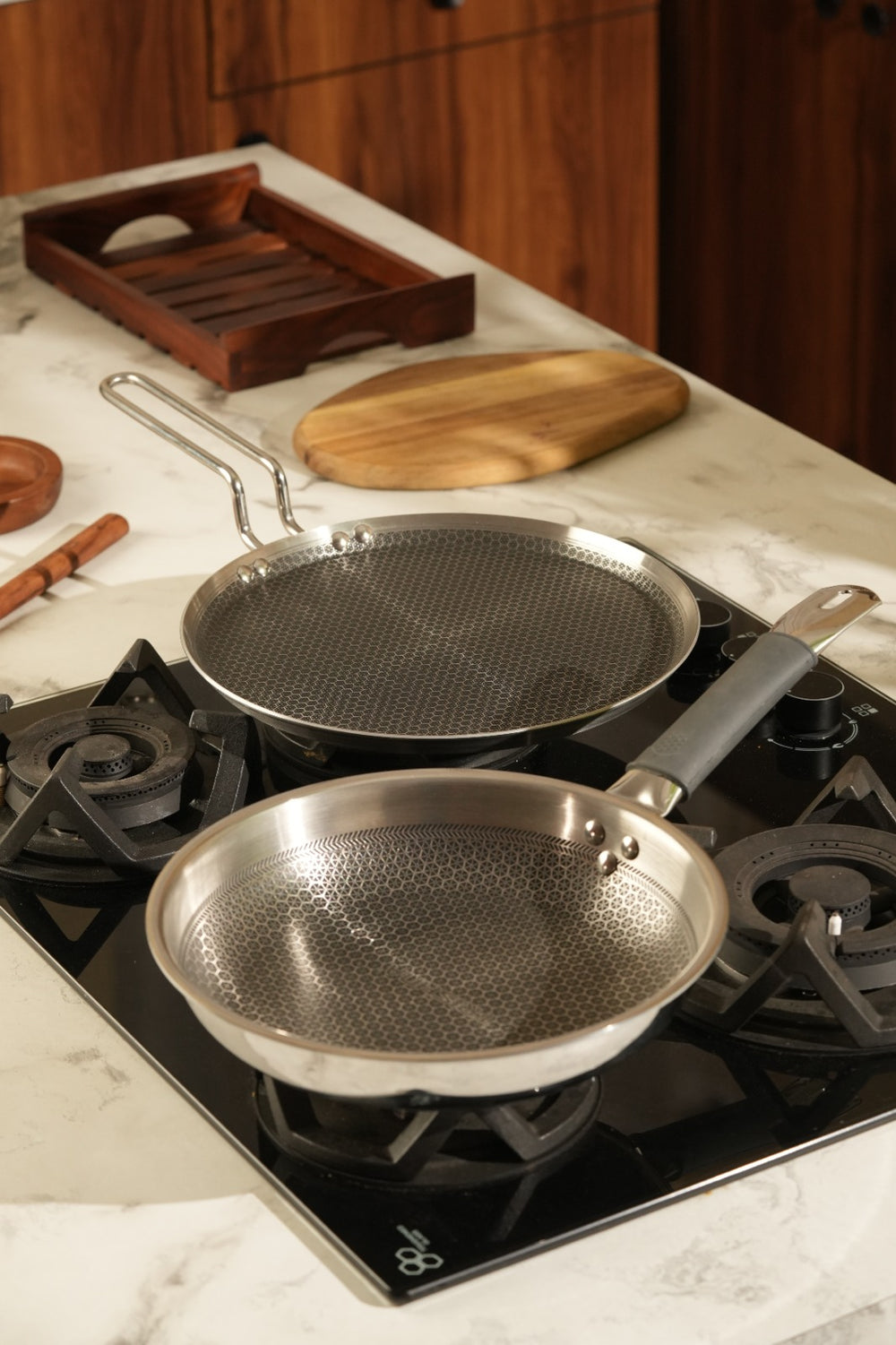 Fry Pan + Dosa Tawa Combo