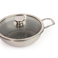 Kadhai with Glass Lid
